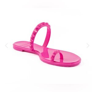 Carmen Sol Maria Flat Jelly Sandals